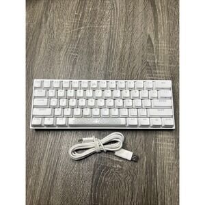 Corsair K65 RGB MINI 60% Mechanical Gaming Keyboard Cherry MX Speed White Tested